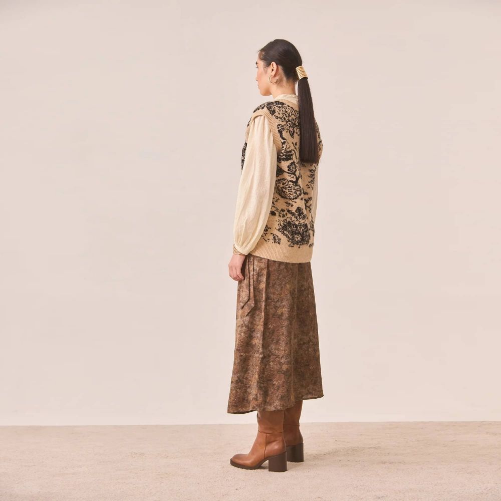 NEKANE Gilet Maille Jacquard NEKANE