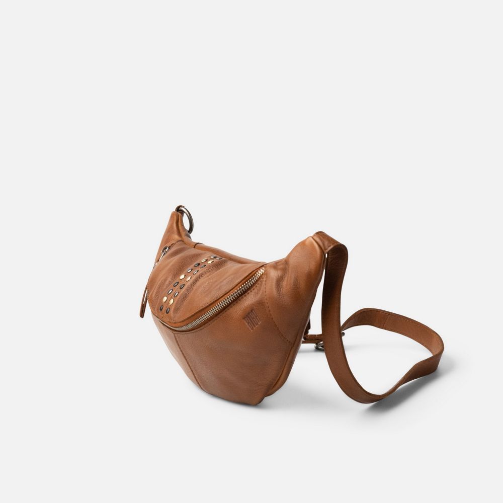 BIBA Sac Banane Cuir Clouté HANCOCK BIBA