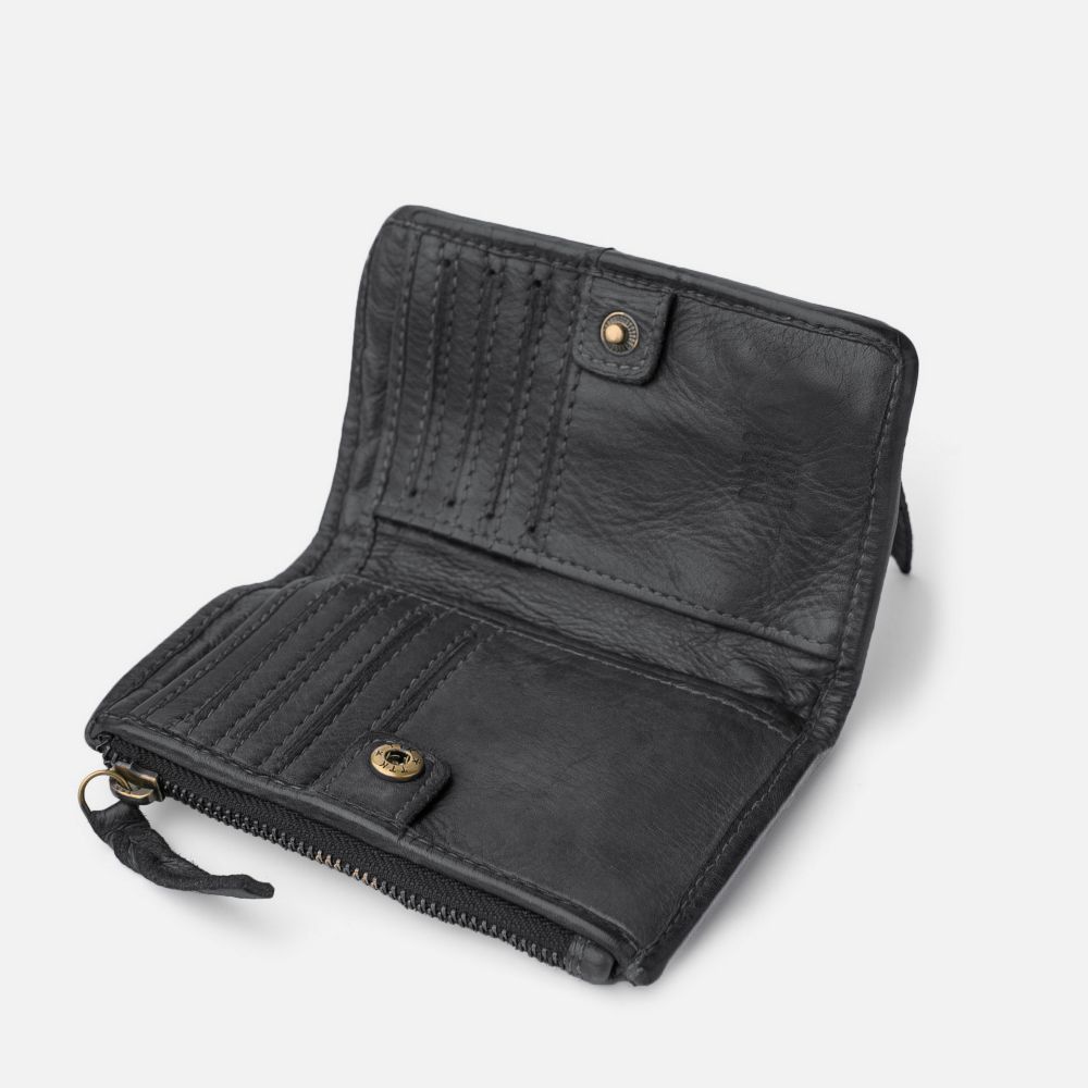 BIBA Portefeuille Cuir Clouté LONVINGTON BIBA