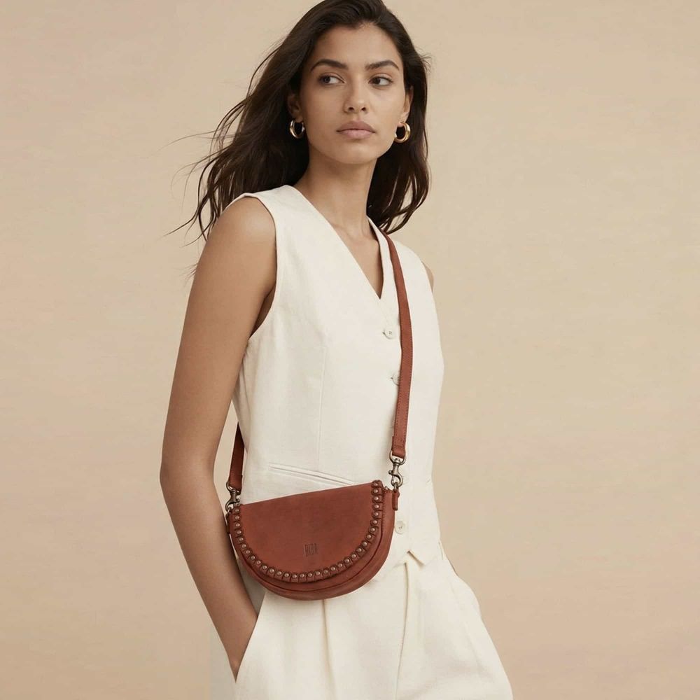 BIBA Sac Cuir à Bandoulière YAMPA BIBA