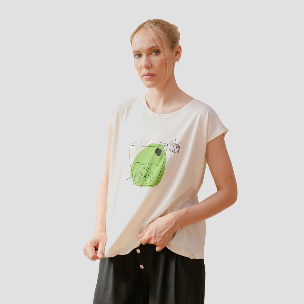 PAN PRODUCT BASICO T-Shirt Col Rond Imprimé PAN