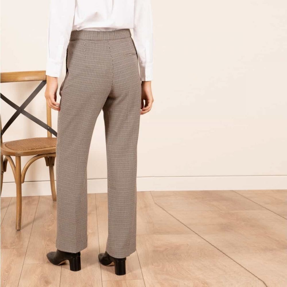  Pantalon Pied de Poule See U Soon