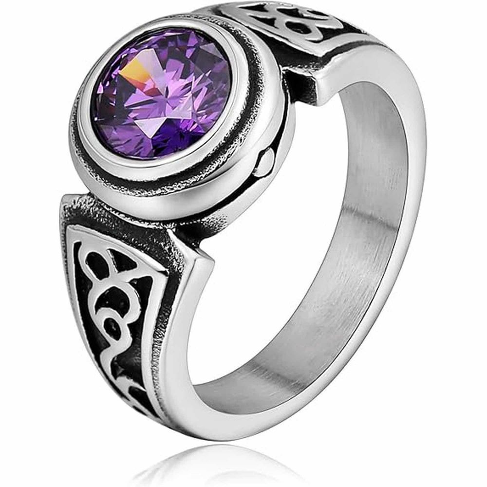 L'ANNEXE DES FILLES Bague Acier et CristalL'Annexe des Filles