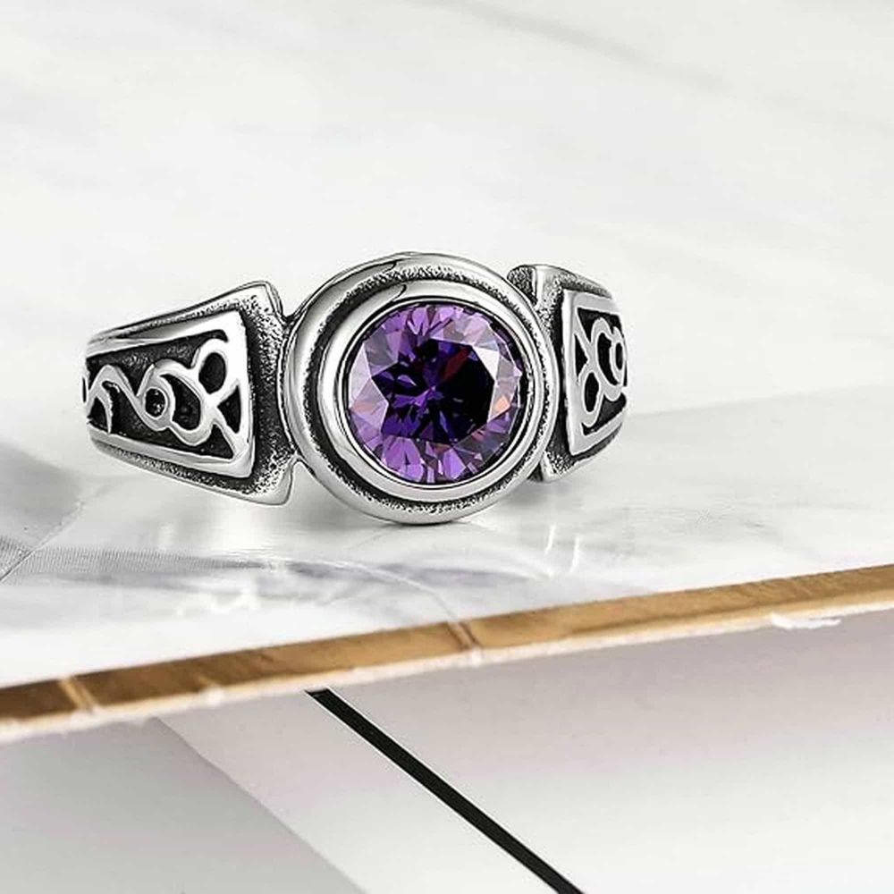 L'ANNEXE DES FILLES Bague Acier et CristalL'Annexe des Filles