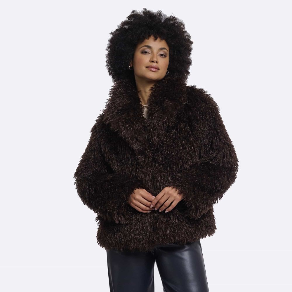 RINO PELLE Veste Fausse Fourrure LIAS RINO PELLE