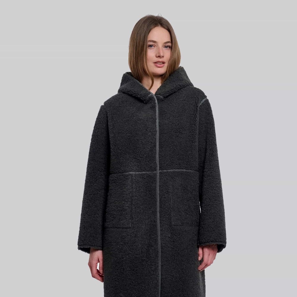 RINO PELLE Manteau Long Réversible AMI RINO PELLE