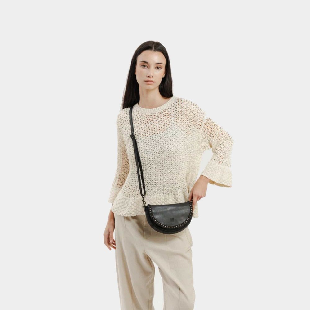 BIBA Sac Cuir à Bandoulière YAMPA BIBA